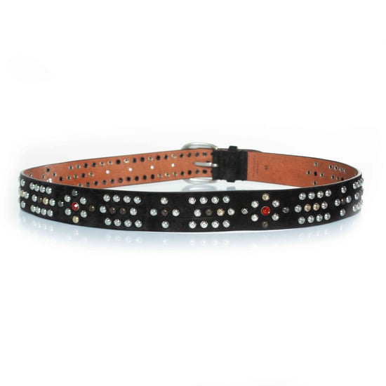 Isabel Marant, Zwarte suède riem met multikleurrige studs - Image 3