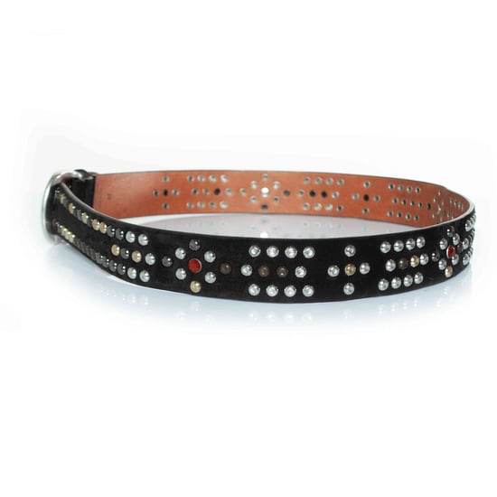 Isabel Marant, Zwarte suède riem met multikleurrige studs - Image 4