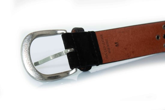 Isabel Marant, Zwarte suède riem met multikleurrige studs - Image 6