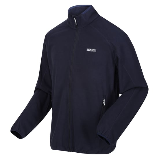 Regatta Heren Hadfield Full Zip Fleece Jas (Marine) - Image 3