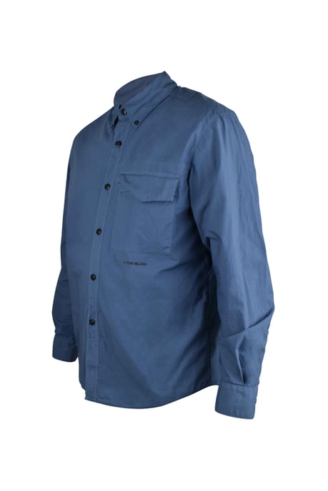 Stone Island Shirt Blauw - Image 3