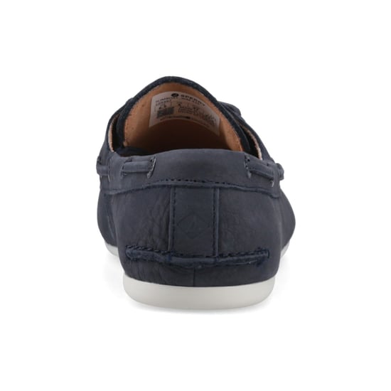 Sperry Slim Boot Schoen Leer Dames Marineblauwe Bootschoenen - Image 2