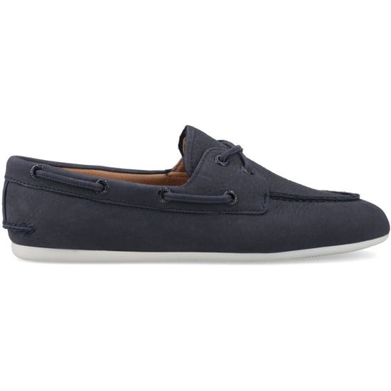 Sperry Slim Boot Schoen Leer Dames Marineblauwe Bootschoenen - Image 5