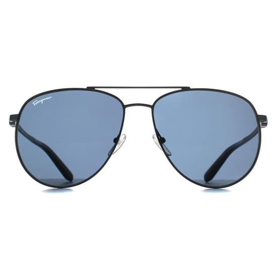 Salvatore Ferragamo SF157S 015 donker gunmetal blauw zonnebril - Image 2