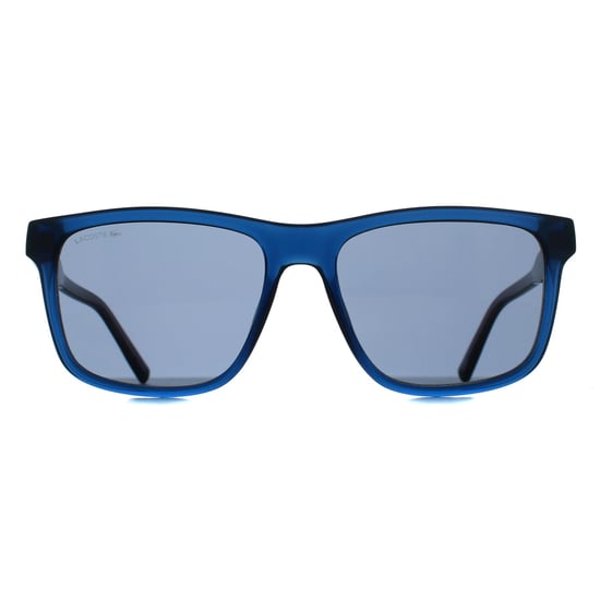 Lacoste L6025S 410 transparant blauw grijs blauwe zonnebril - Image 2