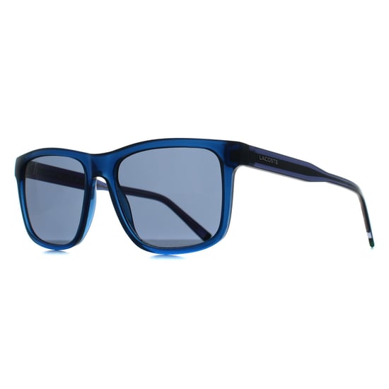 Lacoste L6025S 410 transparant blauw grijs blauwe zonnebril - Image 3