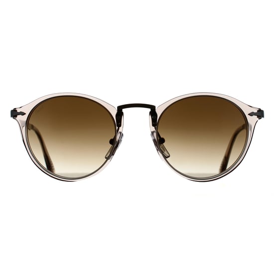 Persol PO3166S 124051 transparant bruin grijs helder bruin gradiënt zonnebril - Image 1