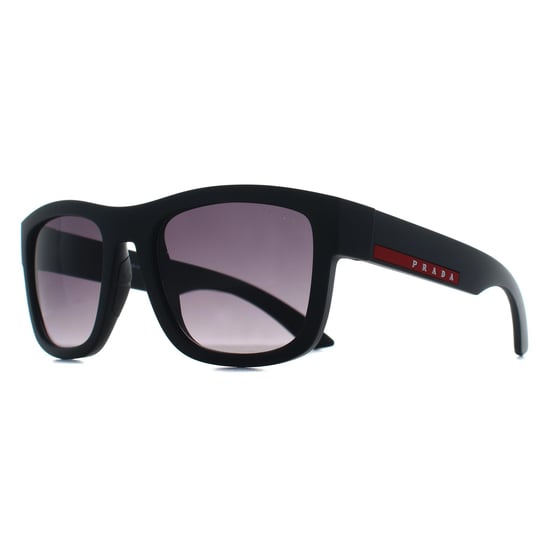 Prada Sport PS01ZS 1BO09U matzwart grijs gradiënt zonnebril - Image 3