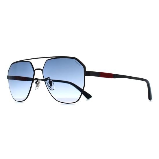 Politie SPLP30 Ranger 1 0568 glanzend gunmetal blauw gradiënt zonnebril - Image 3