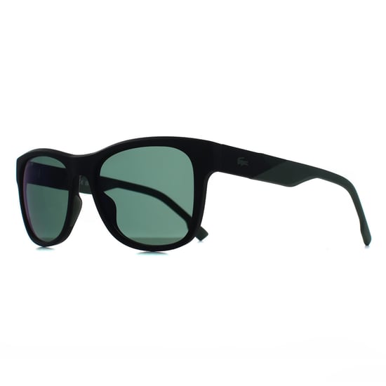 Lacoste L6043S 002 matzwarte groene spiegelzonnebril - Image 3
