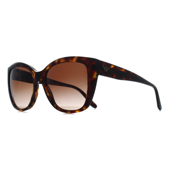 Emporio Armani EA4198 502613 glanzend havana bruin gradiënt zonnebril - Image 3