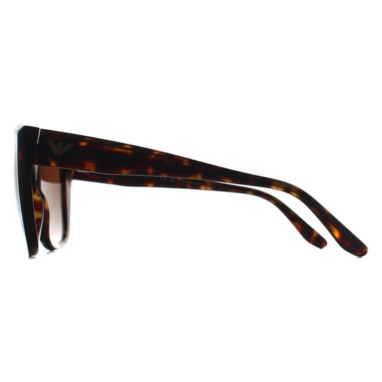 Emporio Armani EA4198 502613 glanzend havana bruin gradiënt zonnebril - Image 4