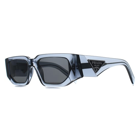 Prada PR09ZS 17T08Z transparante oceaan donkergrijze zonnebril - Image 3