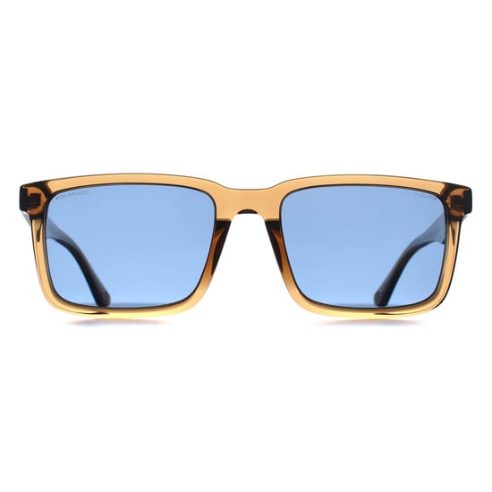 Police SPLP21E Origins Lite 30 805P glanzend transparant lichtbruin blauw gepolariseerde zonnebril - Image 2