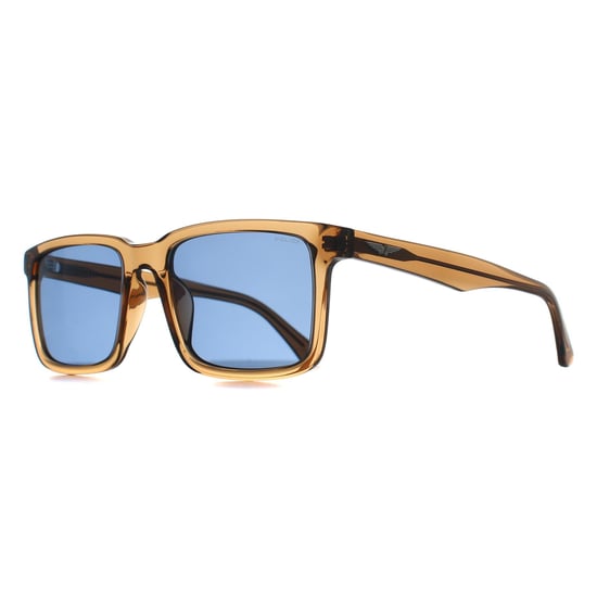 Police SPLP21E Origins Lite 30 805P glanzend transparant lichtbruin blauw gepolariseerde zonnebril - Image 3