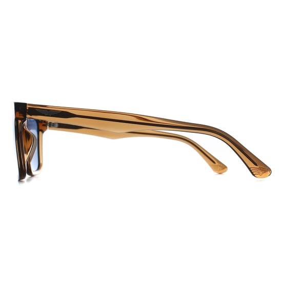 Police SPLP21E Origins Lite 30 805P glanzend transparant lichtbruin blauw gepolariseerde zonnebril - Image 4
