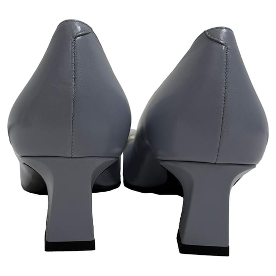 Roger Vivier trompettepumps in grijs leer - Image 3