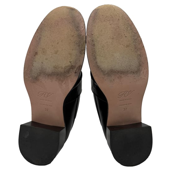 Roger Vivier Viv' Rangers loafers met gesp en hak in zwart leer - Image 5