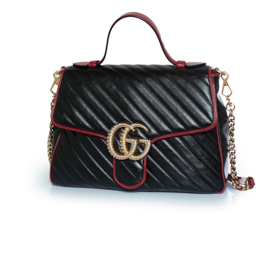 Gucci Marmont handtas in zwart - Image 1
