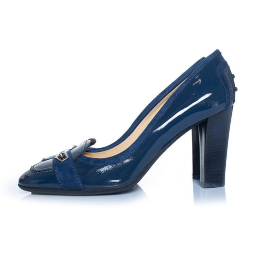 Tod's, leren loafers met lakafwerking - Image 2