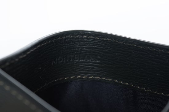 Montblanc, groene leren kaarthouder - Image 3
