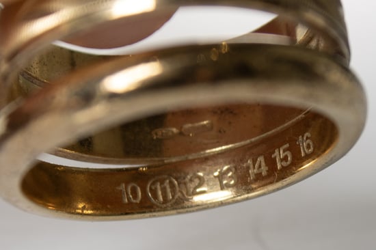 Maison Margiela, gouden ring - Image 5