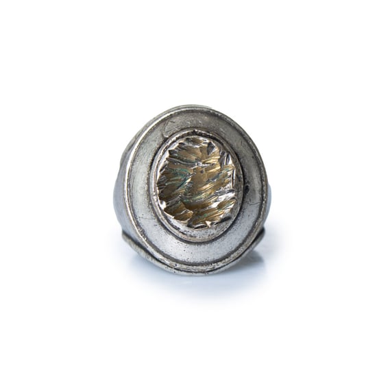 Maison Margiela, zilveren en gouden ring - Image 2