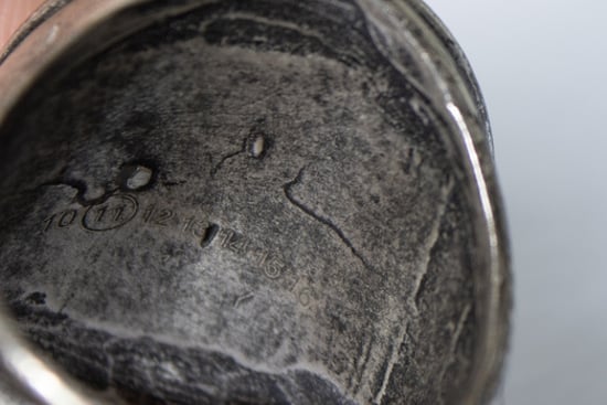 Maison Margiela, zilveren en gouden ring - Image 6