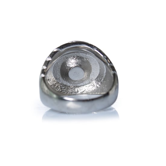 Dolce & Gabbana, zilveren ring 1984 met steen - Image 4