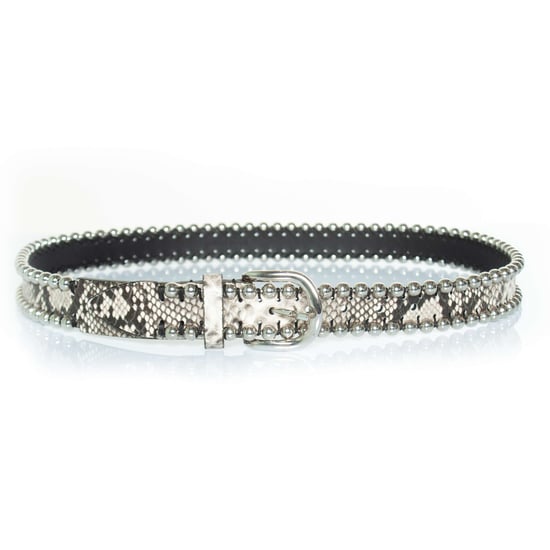 Isabel Marant, Zap-riem met studs en slangenprint - Image 1