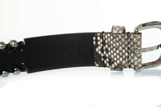 Isabel Marant, Zap-riem met studs en slangenprint - Image 6