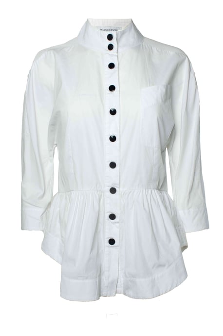 J.W. Anderson, Witte poplin blouse - Image 1