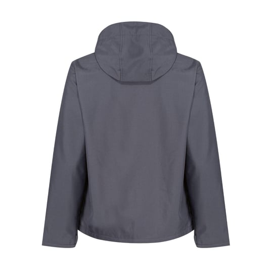 Regatta Professional Heren Venturer Softshell 3 Laags Hooded Jacket (Seal Grey/Zwart) - Image 2