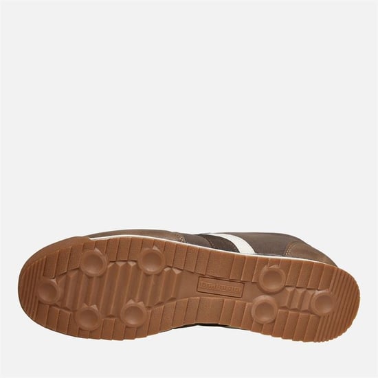 Lambretta Diego Men's Choc/Cream Trainers - Image 5