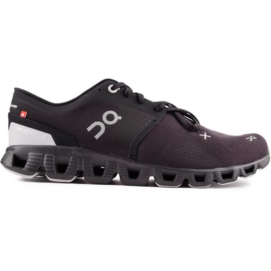 On Running Womens Trainers Running Cloud X Lace Up black - Image 1