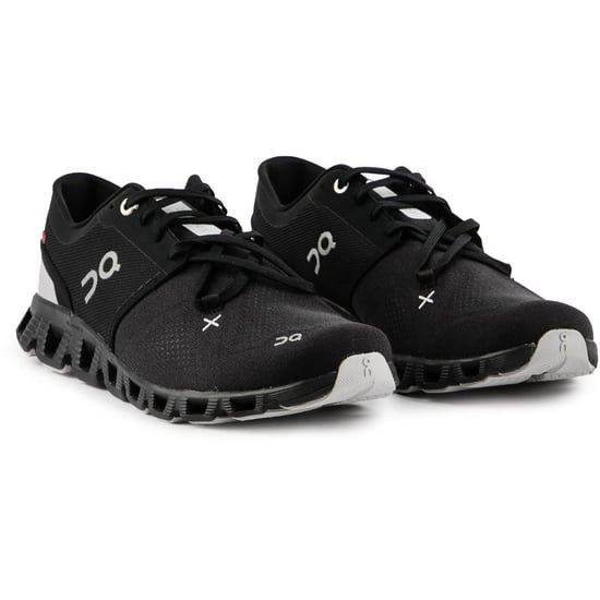 On Running Womens Trainers Running Cloud X Lace Up black - Image 2
