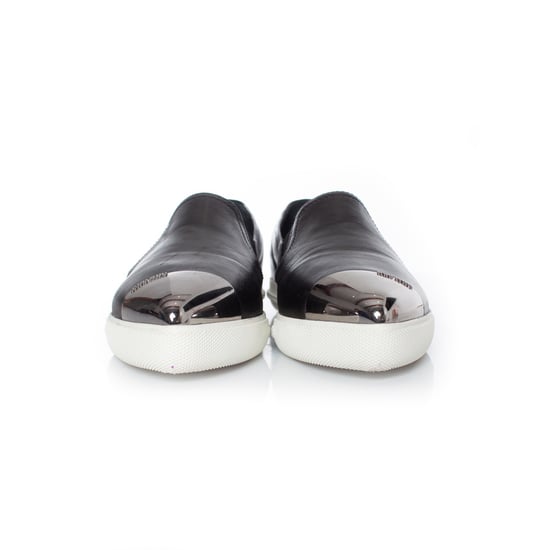 Miu Miu instapsneakers van zwart leer - Image 5
