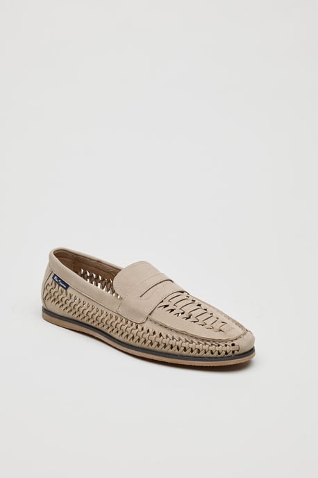Ben Sherman Miami Heren Stone Loafers - Image 1