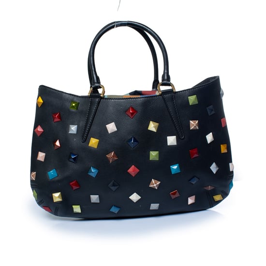 Fendi, B.Fab converteerbare medium totebag met studs - Image 4