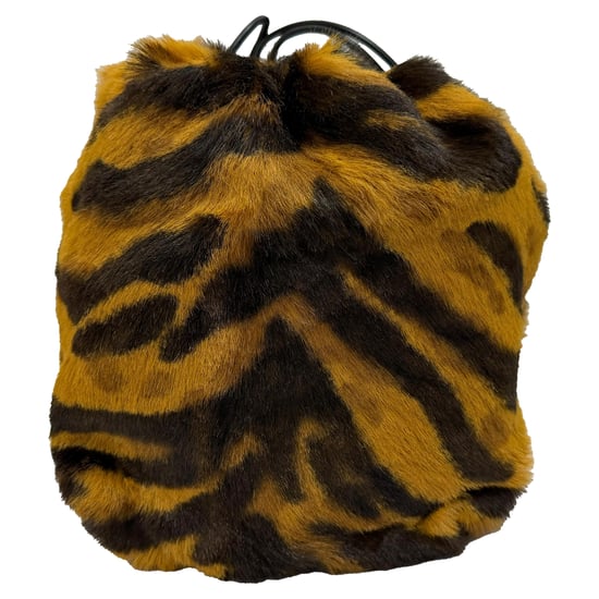 Jil Sander Tijgerprint Emmertas in Bruin Ponyhaar - Image 1