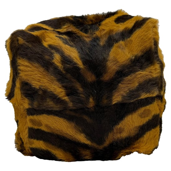 Jil Sander Tijgerprint Emmertas in Bruin Ponyhaar - Image 5