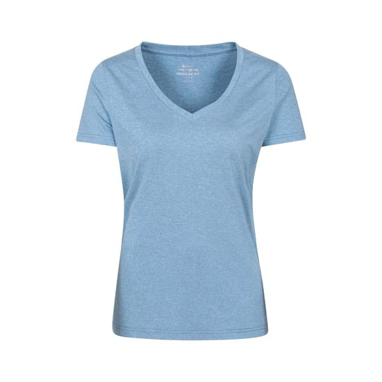 Mountain Warehouse Dames/Dames Vitaliteit V Hals T-shirt (Blauw) - Image 1
