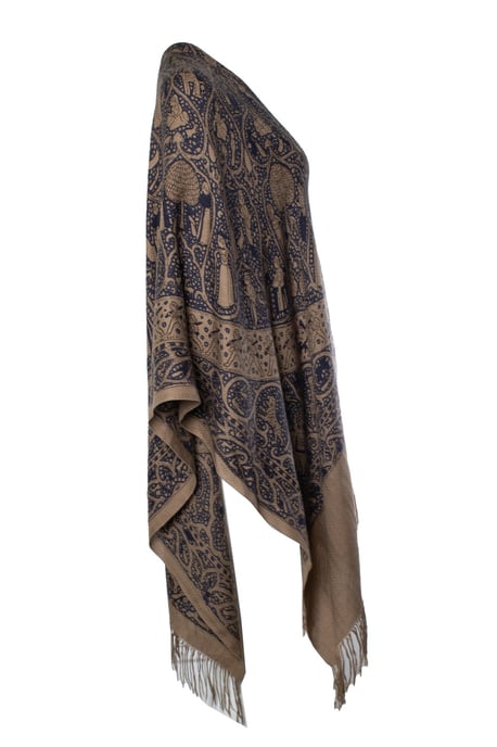 Hermès, Lalbhai Dalpatbhai kasjmier poncho - Image 3
