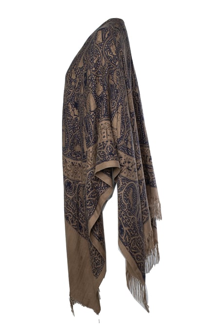 Hermès, Lalbhai Dalpatbhai kasjmier poncho - Image 4