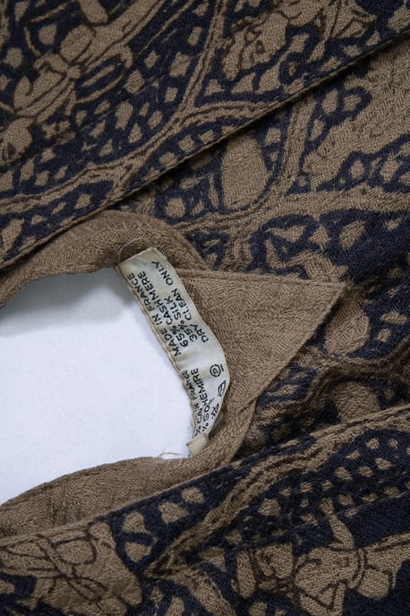 Hermès, Lalbhai Dalpatbhai kasjmier poncho - Image 6