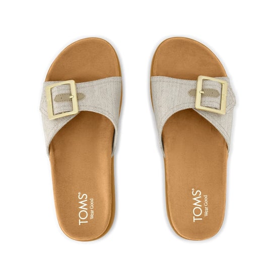 Toms Marin Slide Dames Slippers Natuur - Image 2
