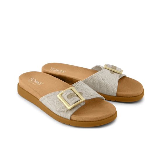 Toms Marin Slide Dames Slippers Natuur - Image 5