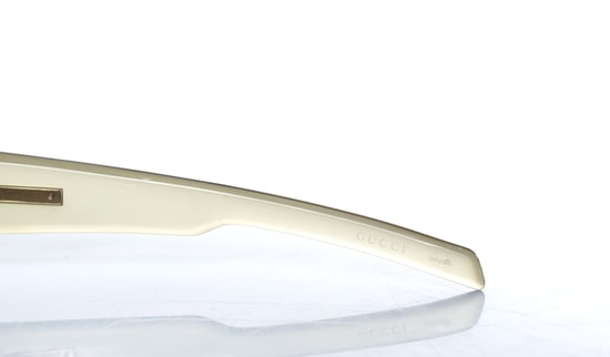 Gucci, Oliver groene vintage schild zonnebril - Image 6
