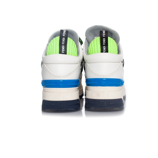Fendi, Witte leren T REX sneakers - Image 6