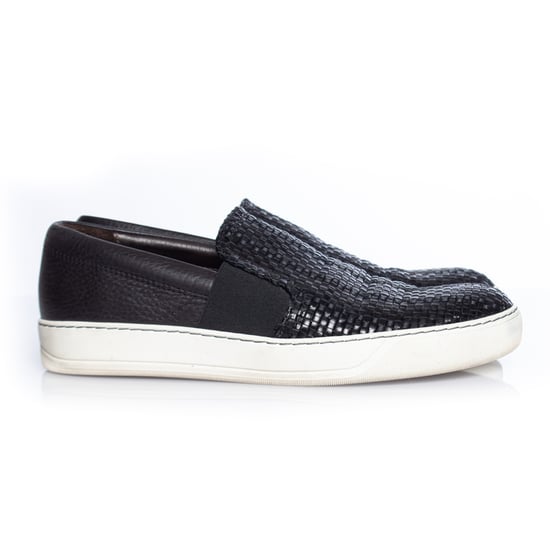 Lanvin, Instapsneaker van geweven leer - Image 4